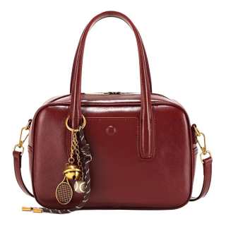 PAYOT Synthetic Leather Handbag Women's Burgundy