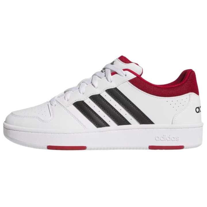 Adidas Adidas Hoops Breathable And Slip Resistant Skateboard Shoes Unisex White Black