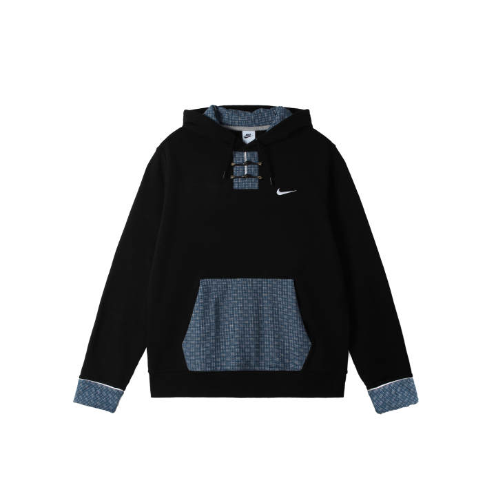 Nike Nike Club Sweatshirts Men's Black Hooded Thickened