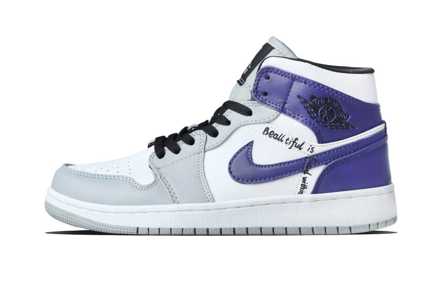 Jordan Jordan Air Jordan 1 Purple Domain Explorer Synthetic Leather Abrasion Resistant Abrasion Resistant Mid top