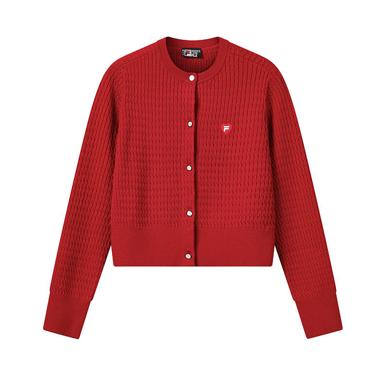 FILA Knitwear Women's Rhythm Red