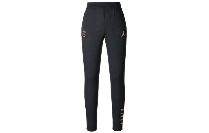 Jordan Jordan Paris Saint Germain FW24 Dri FIT ADV Knitted Sweatpants Men's Black/Rusty Pink/Metal Red