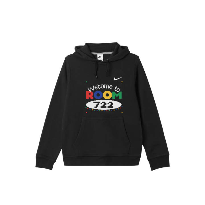 Nike Nike Club Sweatshirts Men's Black Hooded Thickened Regular