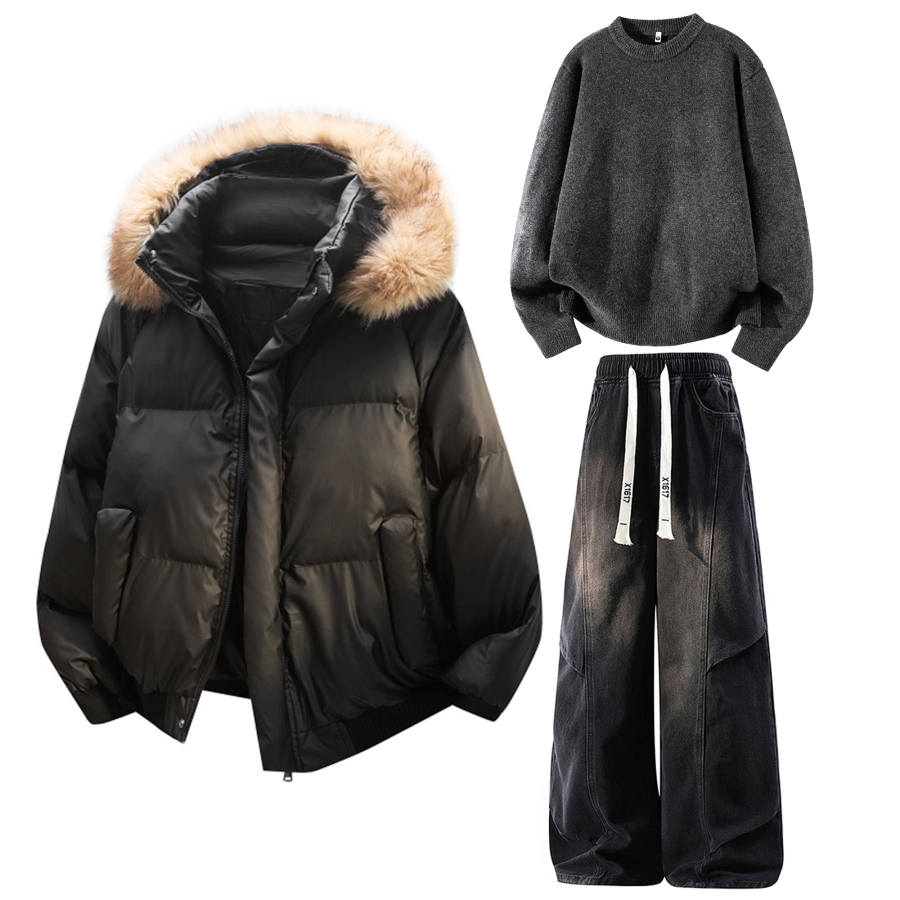X1617 Casual Sportswear Unisex Hooded Thickened