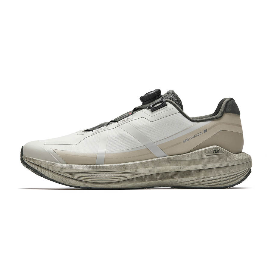 ANTA Light Breeze PRO Running Shoes Men's Low Top Digital Mist Gray/Graphite Gray 2