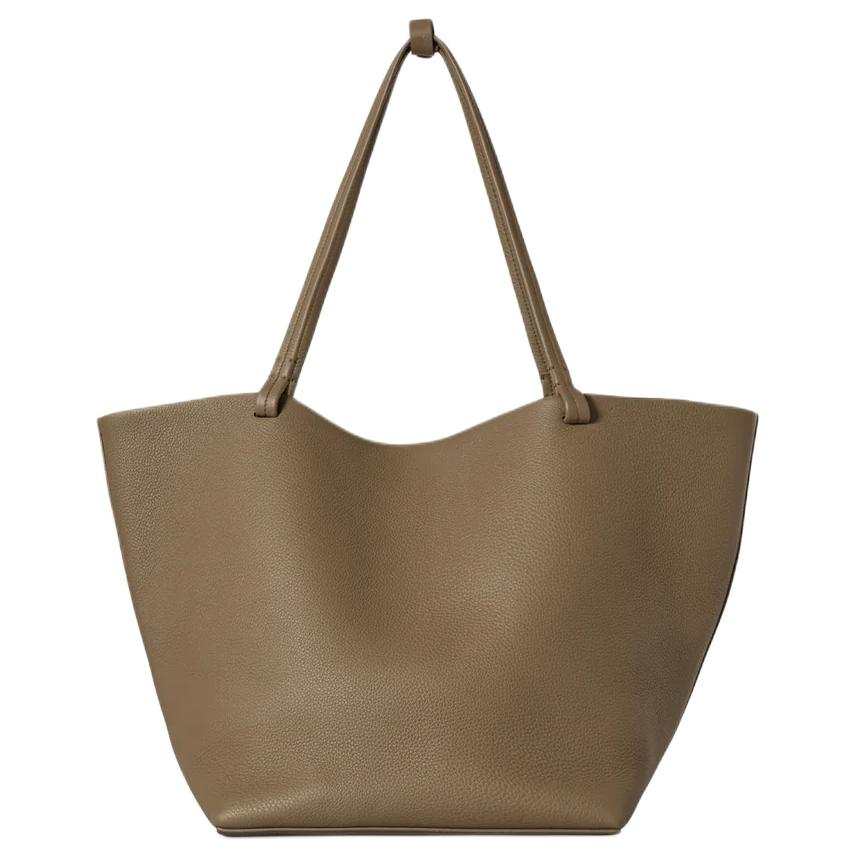 THE ROW Park Tote Calfskin Tote Bag, Shopping Bag, Handbag Women's Taupe