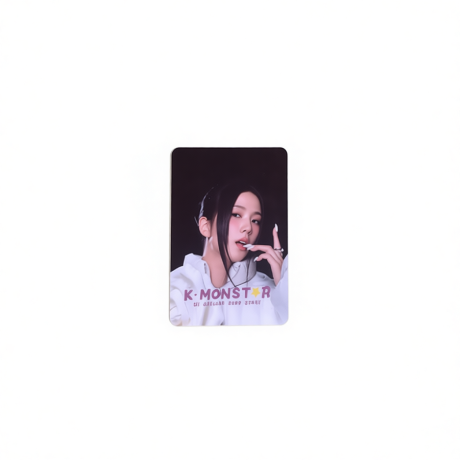 YG ENTERTAINMENT JISOO DEADLINE BLACKPINK Taipei Flash Full Amount Card, Show Ver.B Photocards 1 Pc