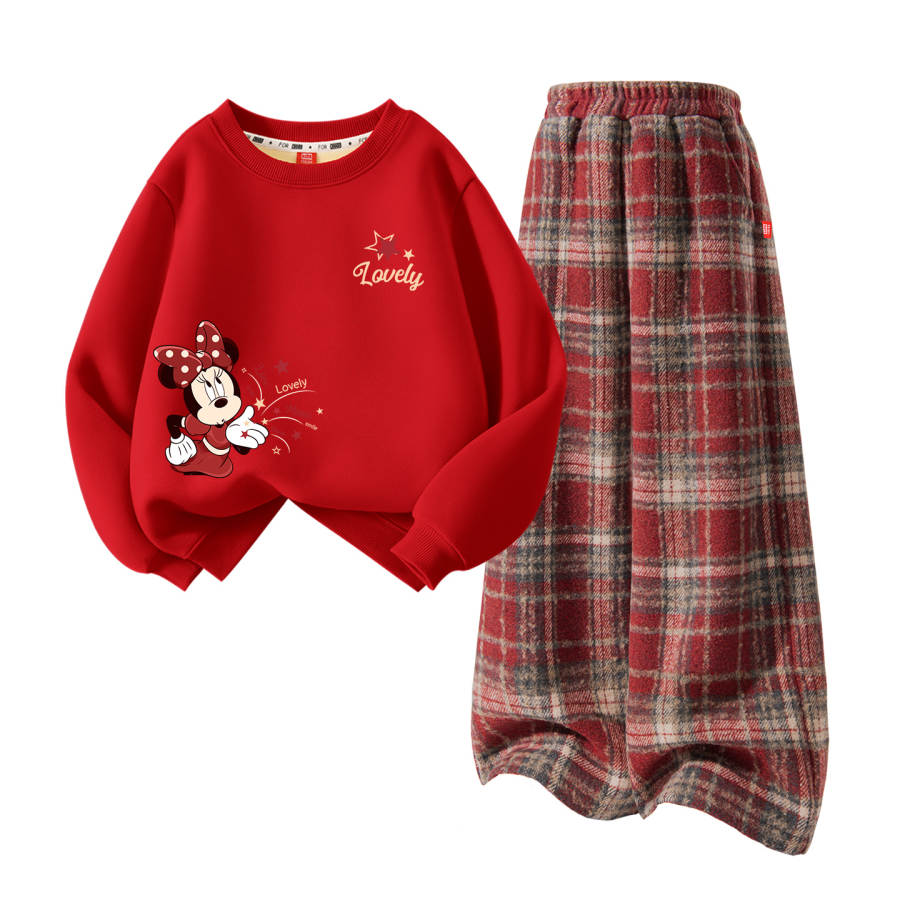 Disney Kids Tang Suits Crew Neck Thickness