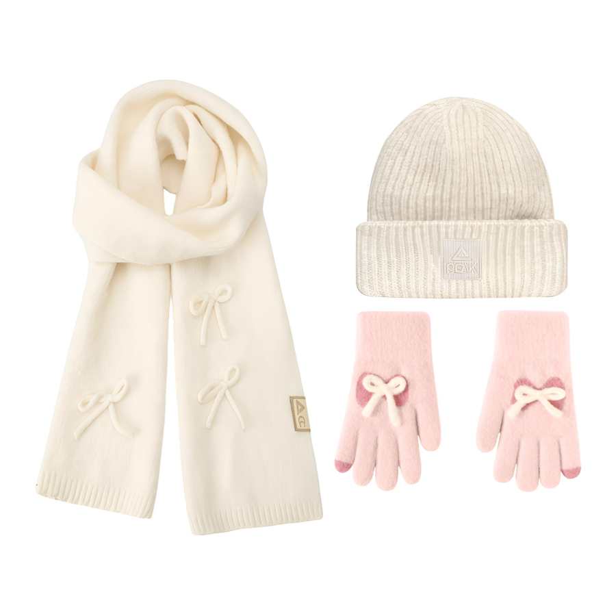 PEAK PEAK Polyester Knit Scarves Unisex