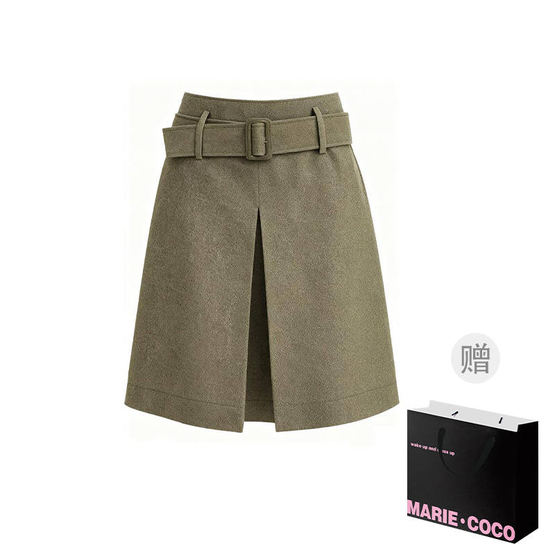 MARIE·COCO Casual Short Skirts Women's Skirt Moderate Mid Length A Line Skirt