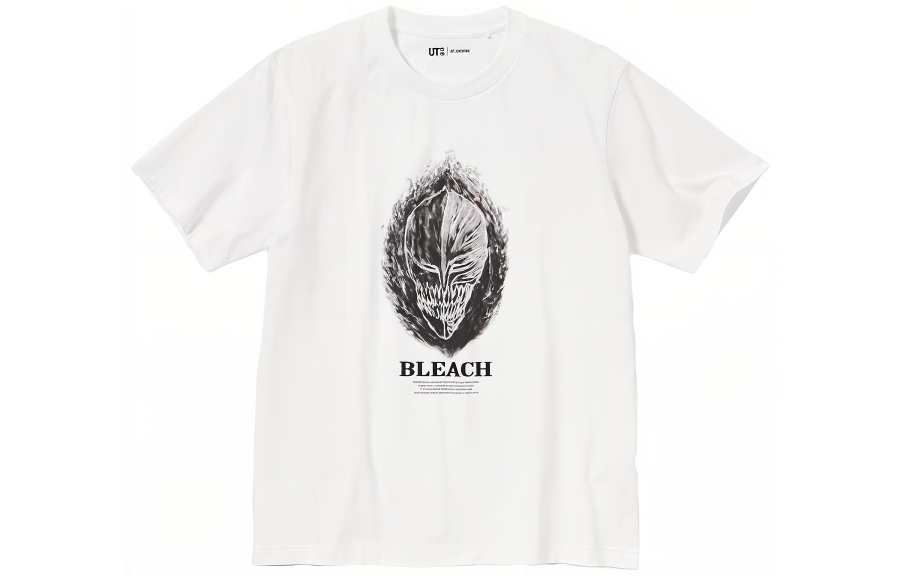 UNIQLO x SISHEN,LIANMINGKUAN UNIQLO X BLEACH SS23 T Shirt Unisex White