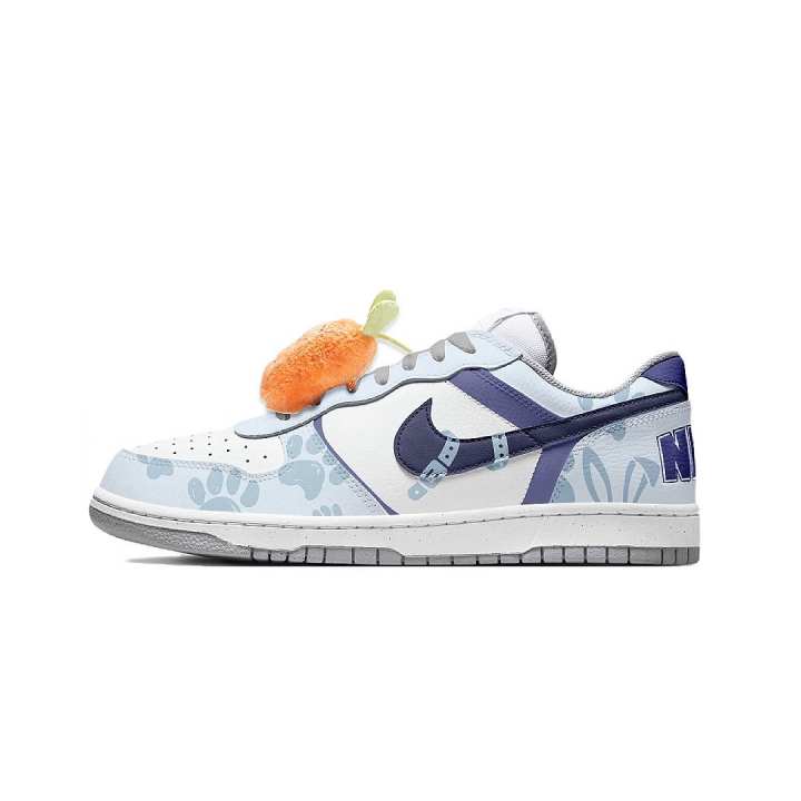 Nike Nike Big Police Officer Rabbit Abrasion Resistant Breathable Low top Skateboard Shoes Men's Blue