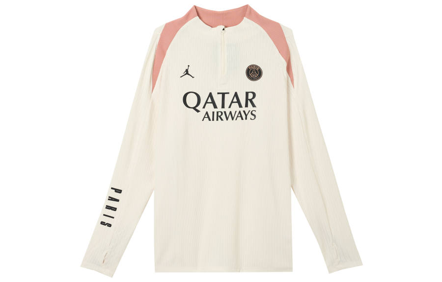 Jordan Jordan Paris Saint Germain FW24 Dri FIT ADV T Shirt Men's White Pink