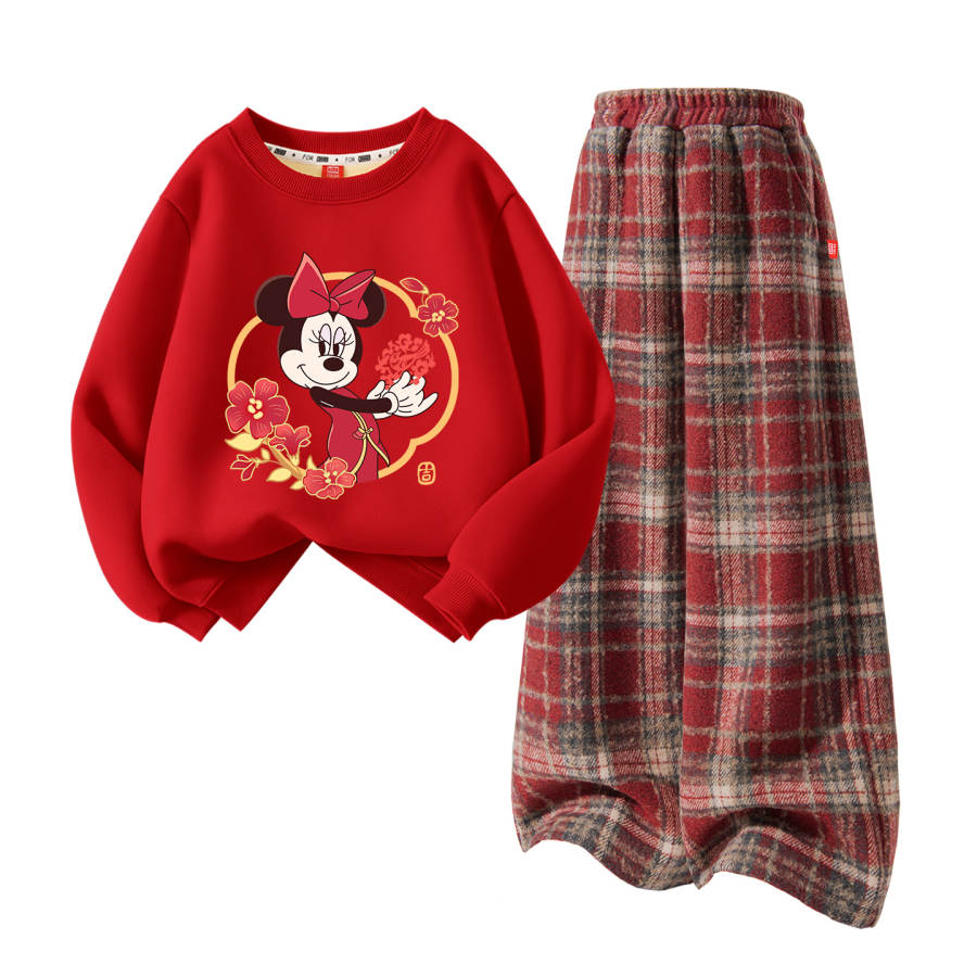 Disney Kids Tang Suits Crew Neck Thickness
