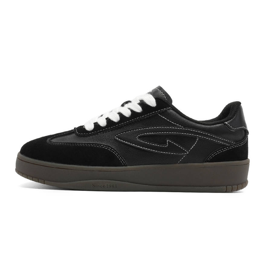 DEERWAY Low top German Army Trainers Women's Black