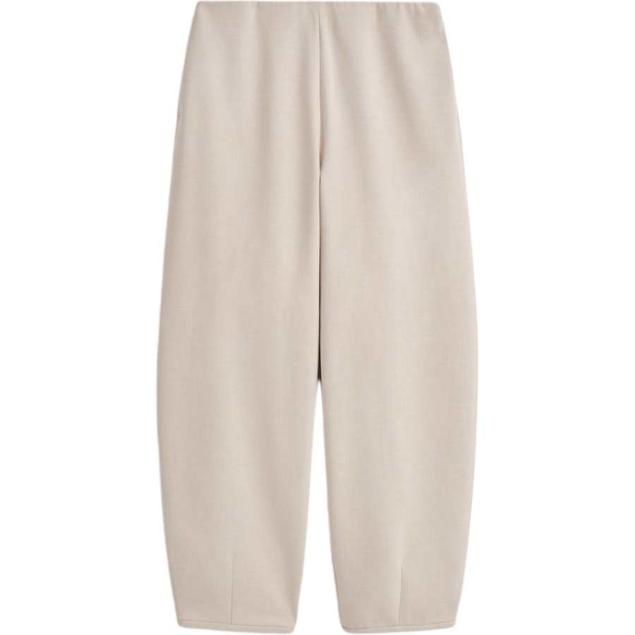 COS Casual Pants Women's Light Beige Moderate Wide Leg Pants