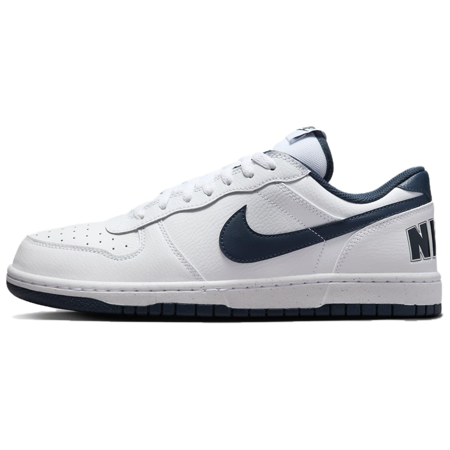 Nike Nike Big Original Shoe Box Not Included Version Cushioning, Wear Resistant Low top Skateboard Shoes Unisex White Blue