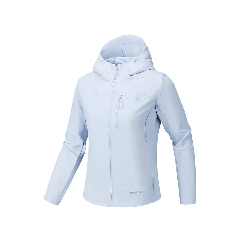 Skechers Jackets Women's Iodine Blue/026P Hooded Moderate Other