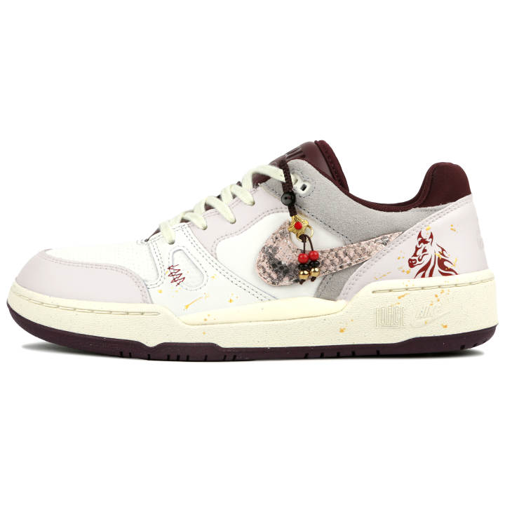 Nike Nike Full Force Cushioning Low top Skateboard Shoes Unisex White