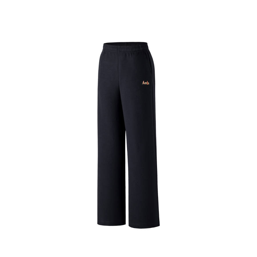 ANTA Anta Knitted Sweatpants Women's Basic Black