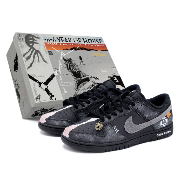 Nike Nike Dunk Low top Skateboard Shoes Men's Black