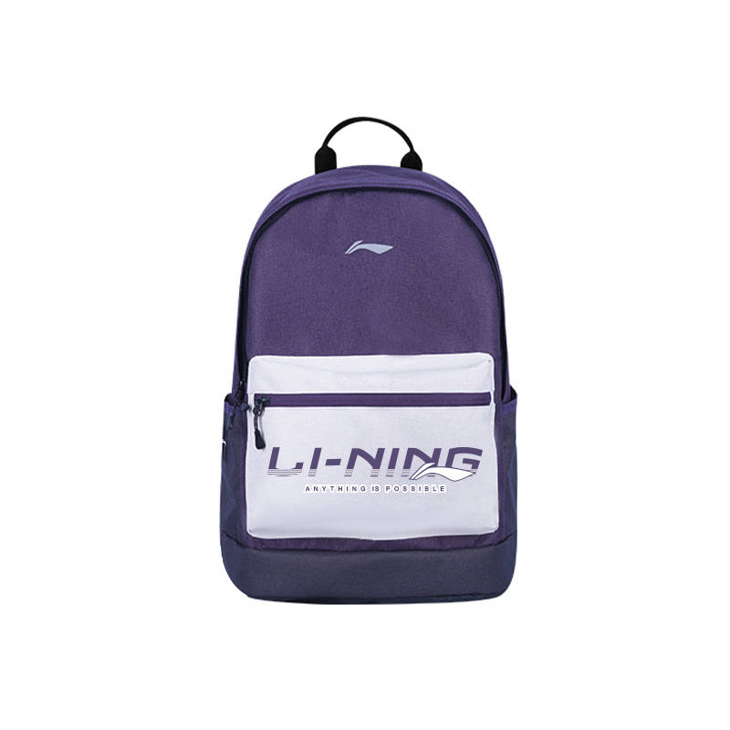 Li-Ning Li Ning Polyester Backpack Regular Unisex Purple