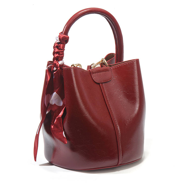 PAYOT PAYOT Microfiber Synthetic Leather Handbag Regular Women's Burgundy