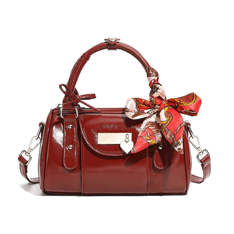 PAYOT Synthetic Leather Handbag Women's Burgundy