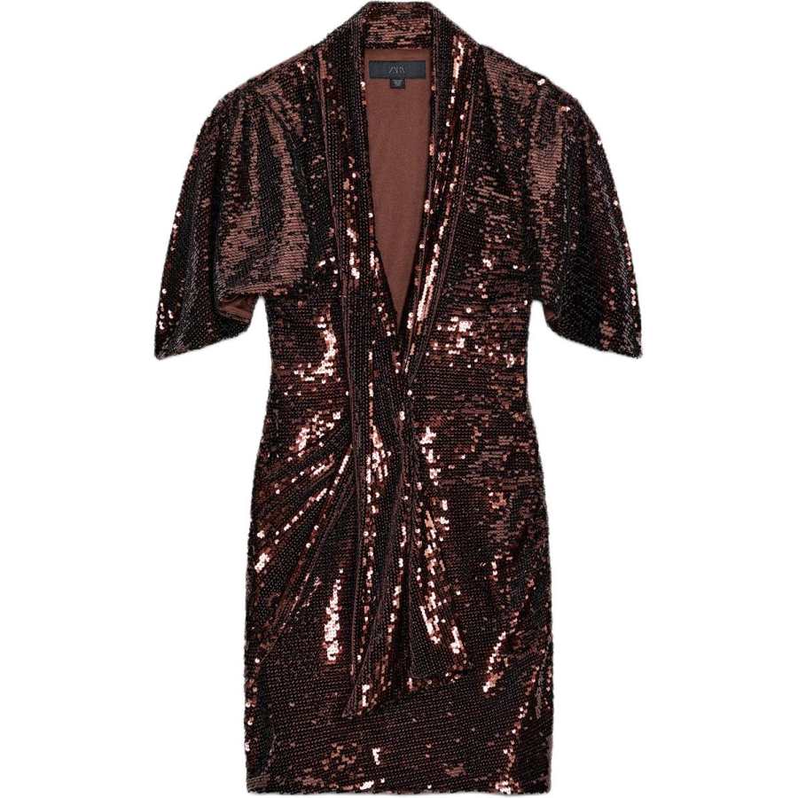 ZARA Short Sleeved Dress Women's