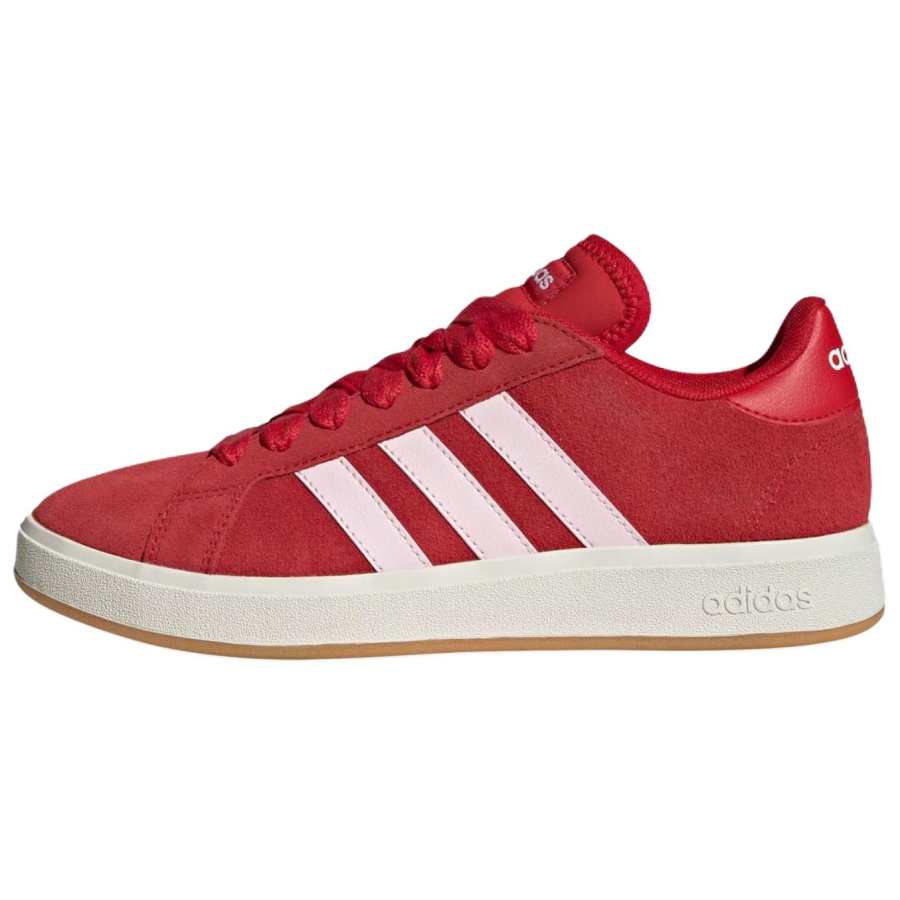 Adidas Adidas Grand Court Base 00s Skateboard Shoes Women's Red Pink