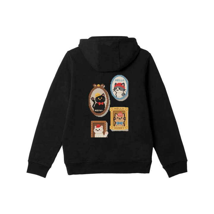 Nike Nike Sweatshirts Men's Black Hooded Moderate