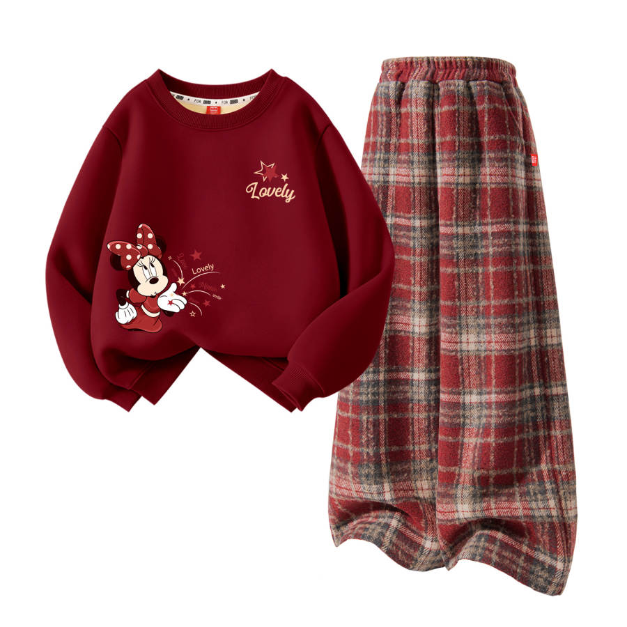Disney Kids Tang Suits Crew Neck Thickness