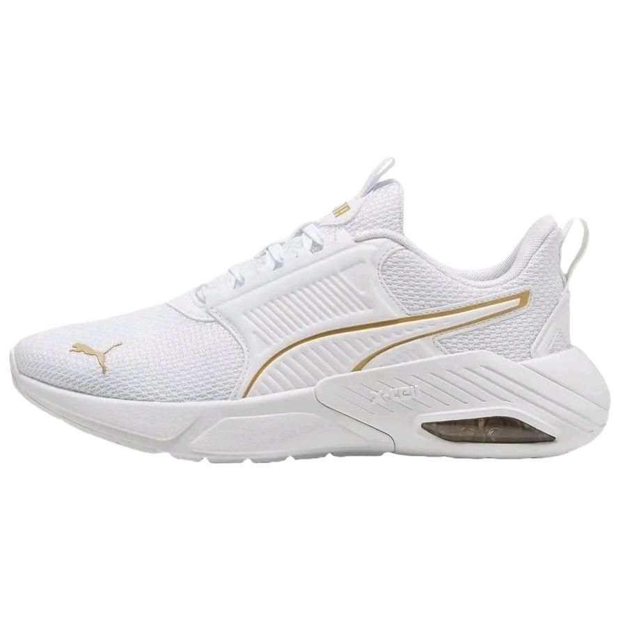 PUMA X Cell Abrasion Resistant Breathable Low top Casual Running Shoes Unisex White