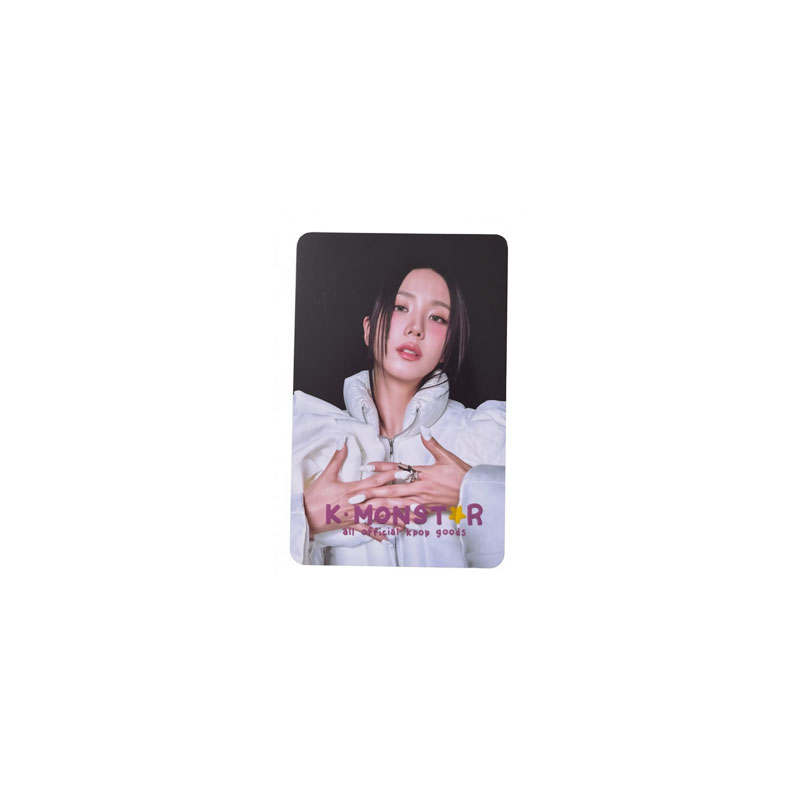 YG ENTERTAINMENT JISOO DEADLINE Taipei Flash Full Amount Card, Show Ver.A Photocards 1 Pc