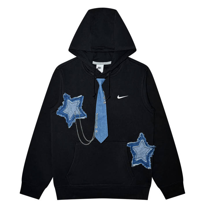 Nike Nike Sweatshirts Unisex Black Hooded Moderate
