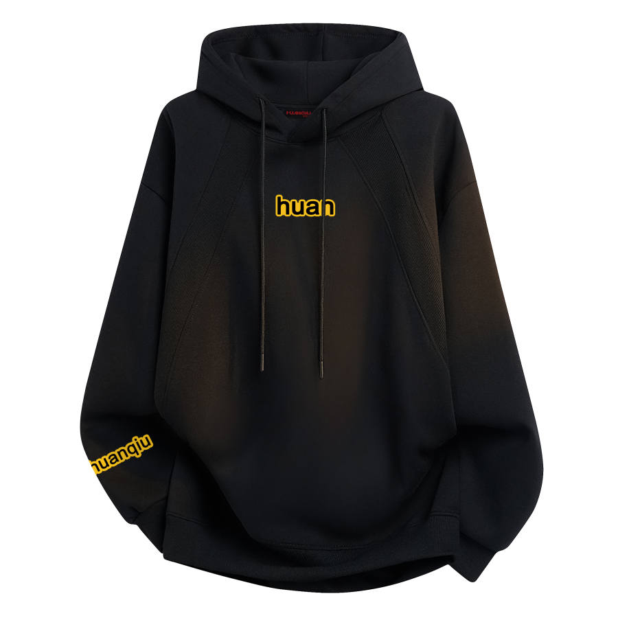 HUANQIU Sweatshirts Unisex Hooded Moderate Regular