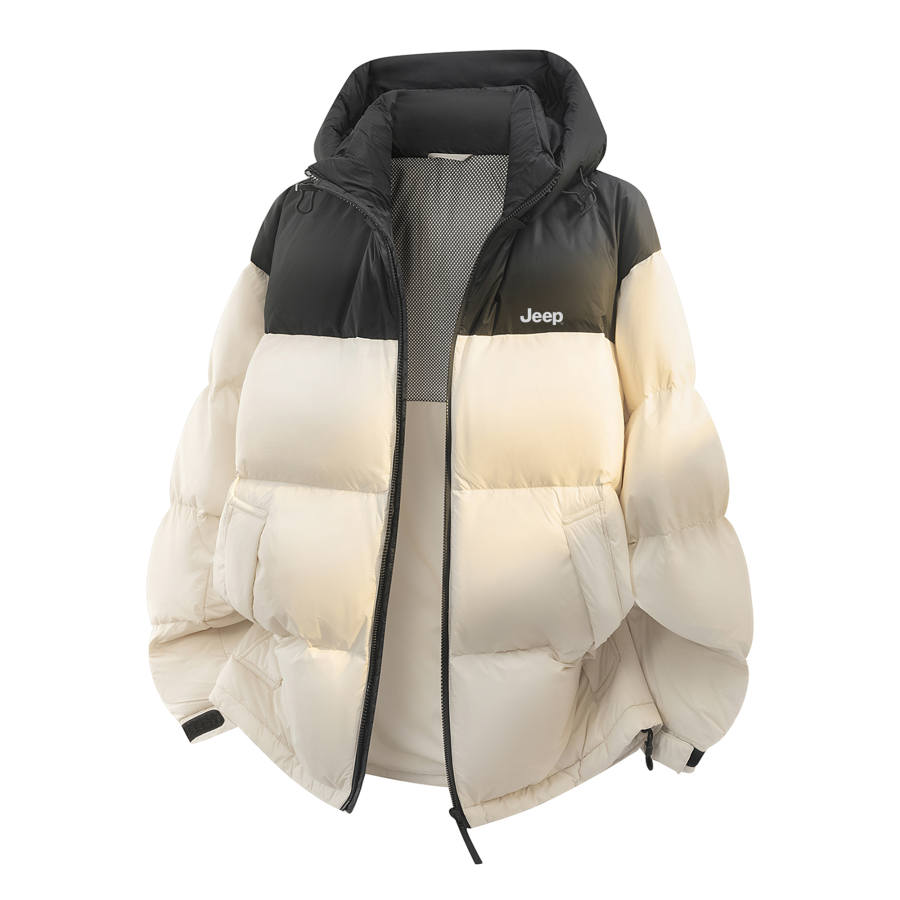 Jeep Jeep Down Jackets Unisex Hooded Thickened