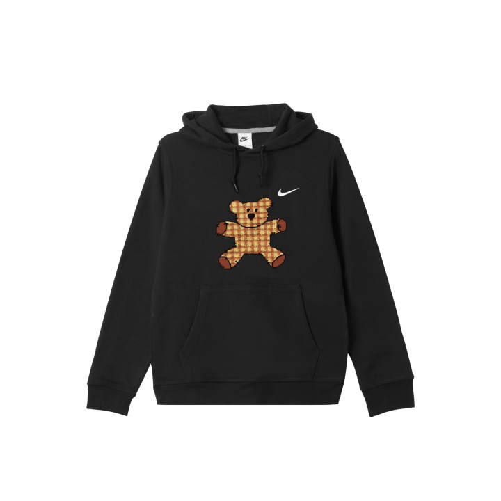 Nike Nike Sweatshirts Men's Black Hooded Moderate