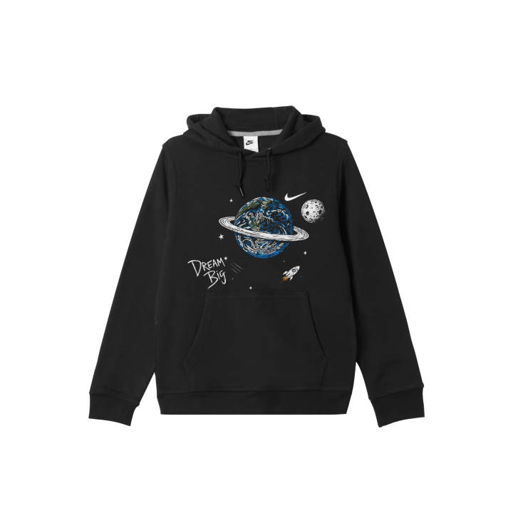 Nike Nike Sweatshirts Men's Black Hooded Moderate Regular