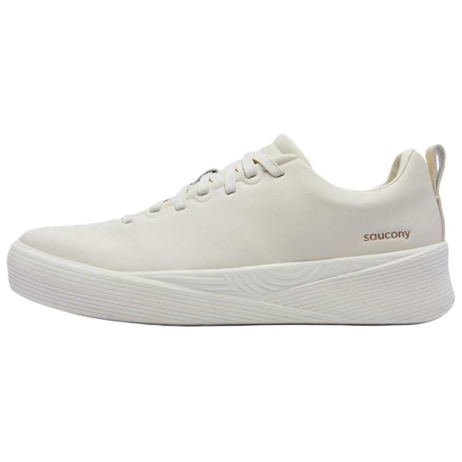Saucony WHITE PRM Lightweight Skateboard Shoes Unisex Beige