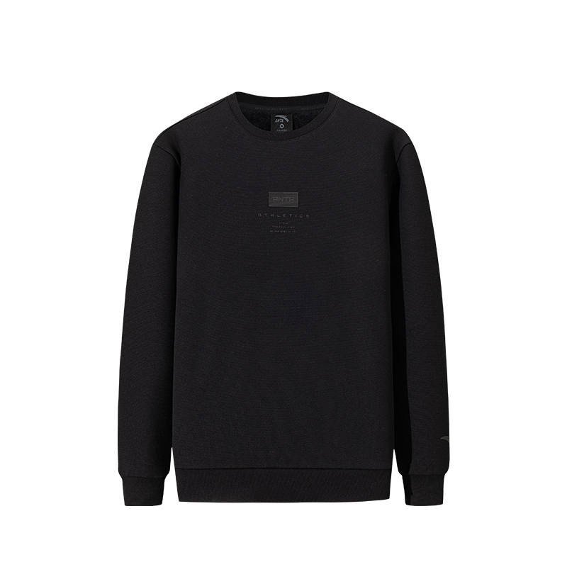 ANTA Anta Pullover Sweatshirt Men's Basic Black