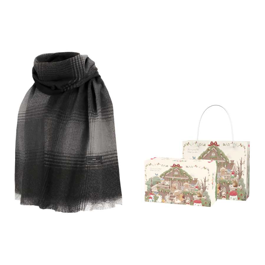 PEAK Faux Cashmere Knit Scarves Men's