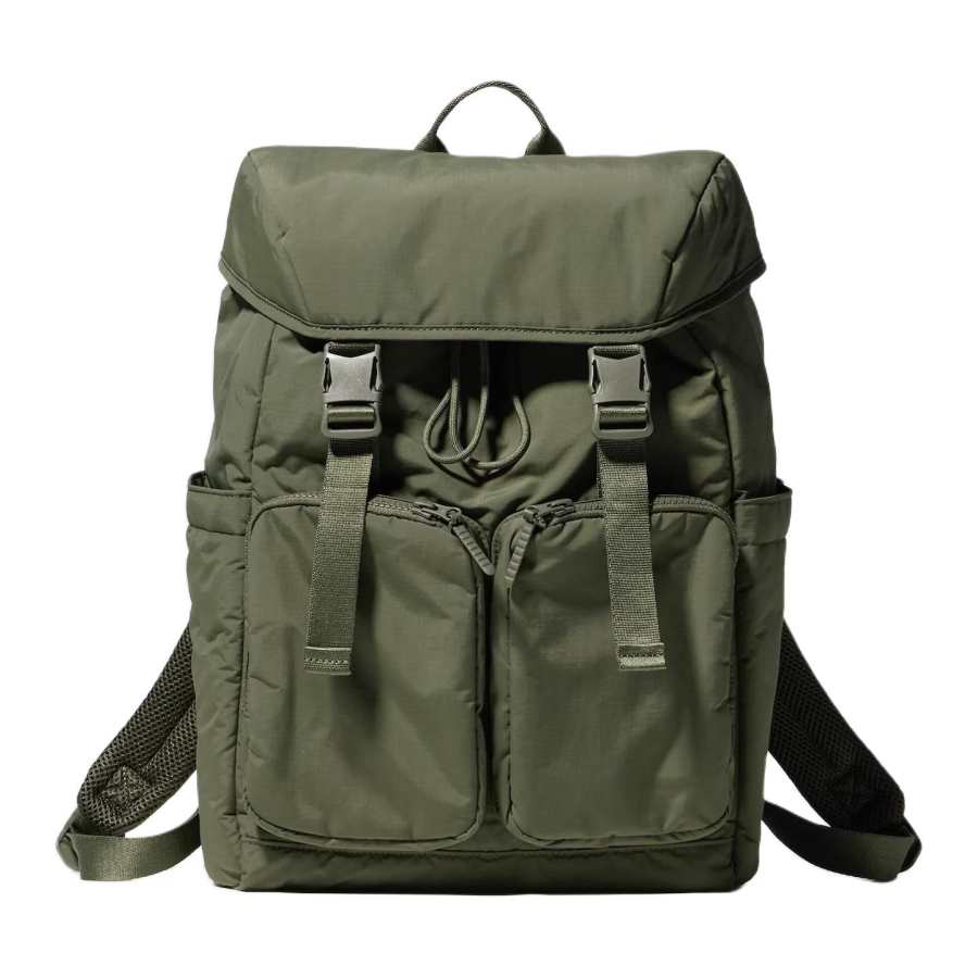 UNIQLO Nylon Backpack Men's Olive Green