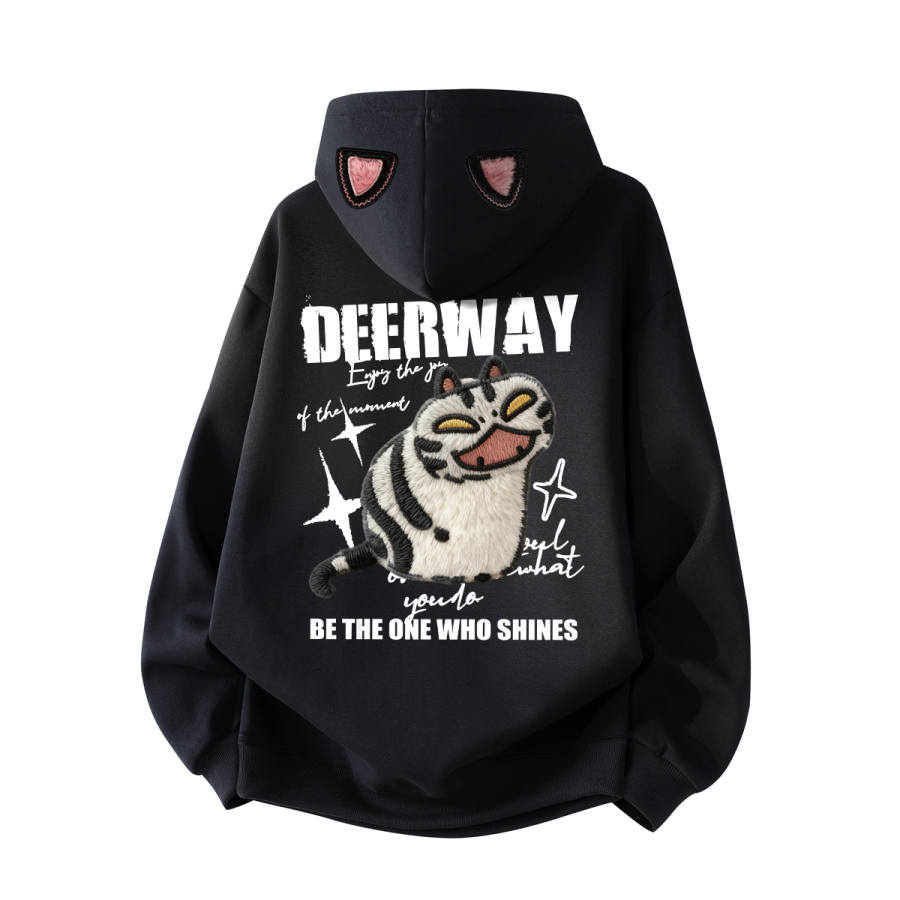 DEERWAY DEERWAY Sweatshirts Unisex Hooded Moderate Regular