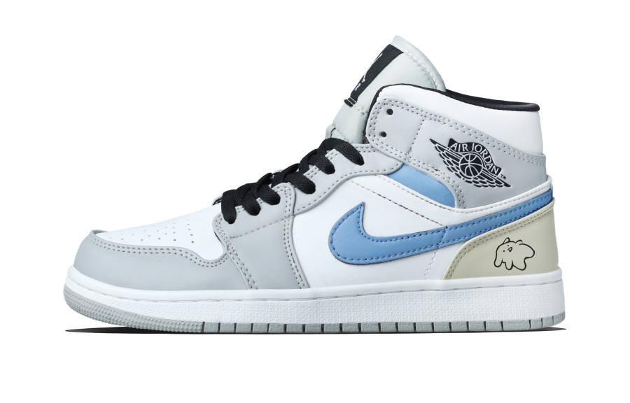Jordan Jordan Air Jordan 1 Paw Print Super Sole Synthetic Leather Abrasion Resistant Abrasion Resistant Mid top