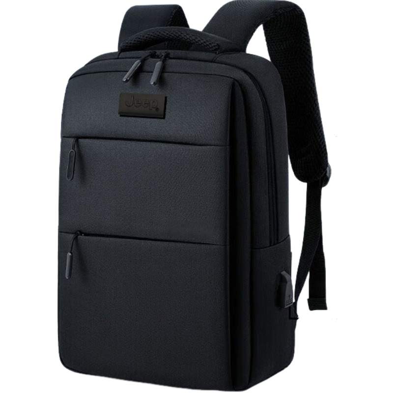 Jeep Jeep Oxford Bag Regular Men's Black