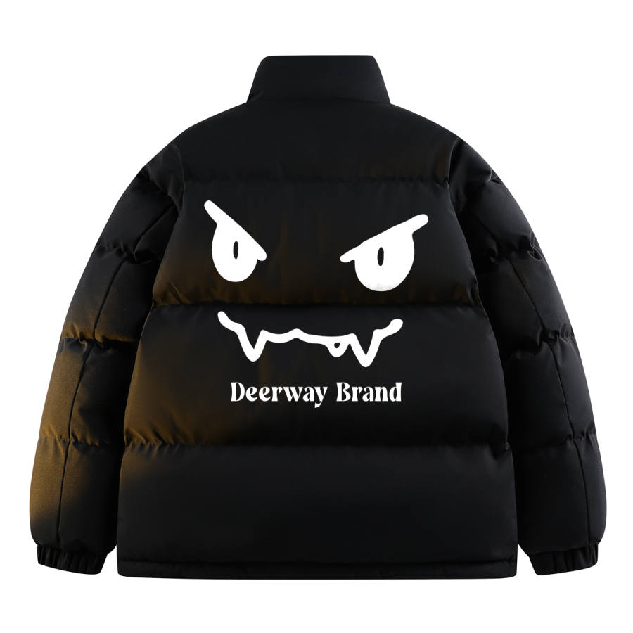 DEERWAY DEERWAY Puffer Jackets Unisex Stand Collar Thickened Padded Puffer Jacket