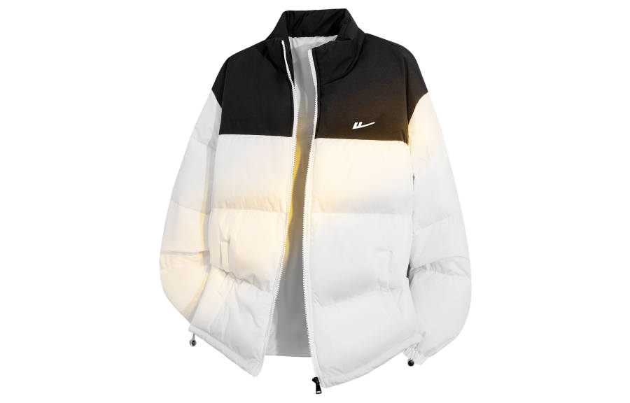 WARRIOR WARRIOR Down Jackets Unisex Stand Collar Thickened Puffer Jacket