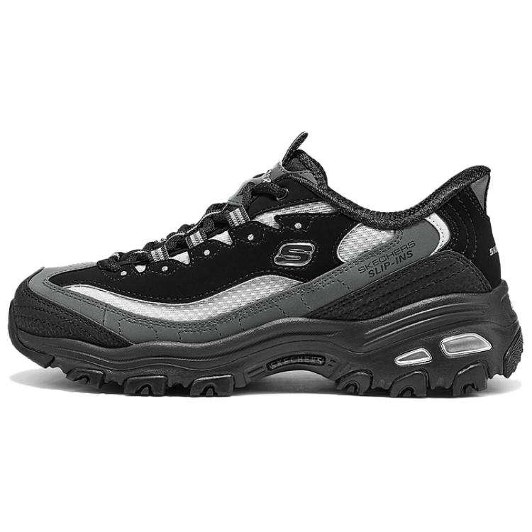 Skechers Breathable Support Breathable Support Low top Chunky Sneakers Women's Black Gray