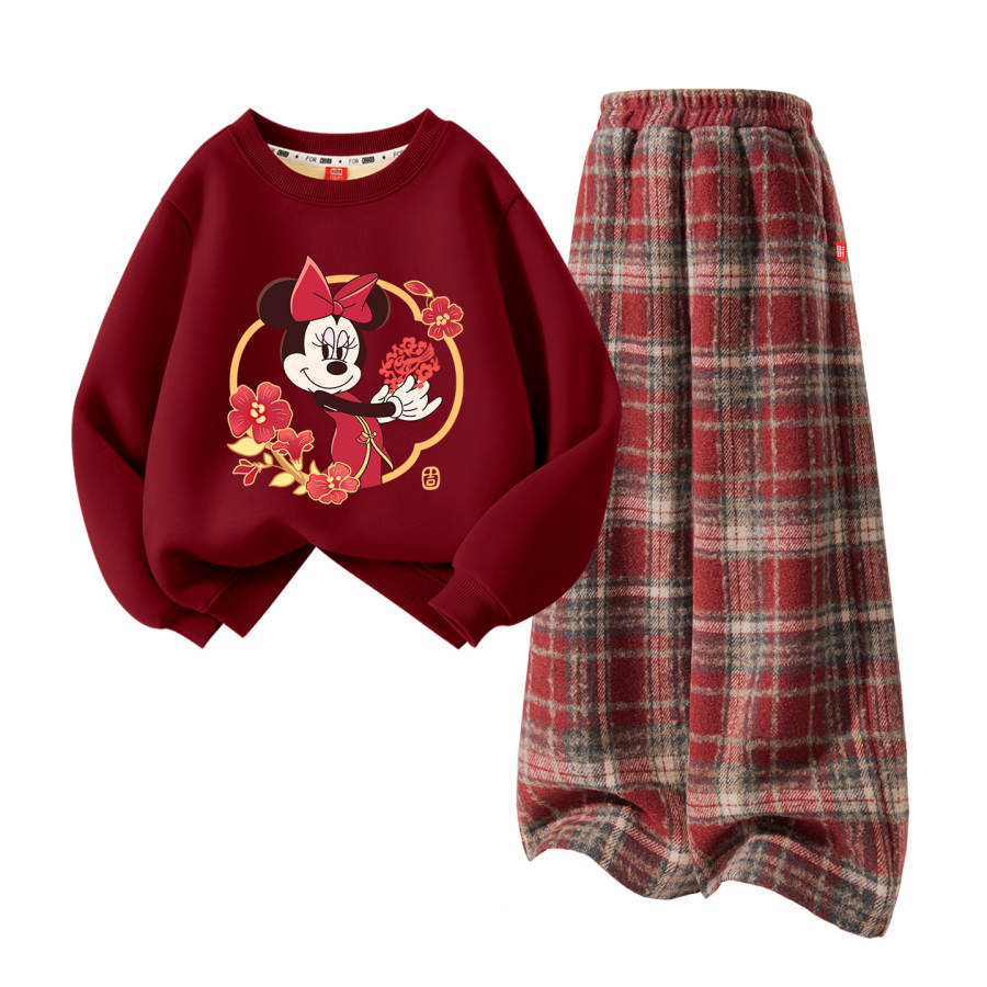 Disney Kids Tang Suits Crew Neck Thickness